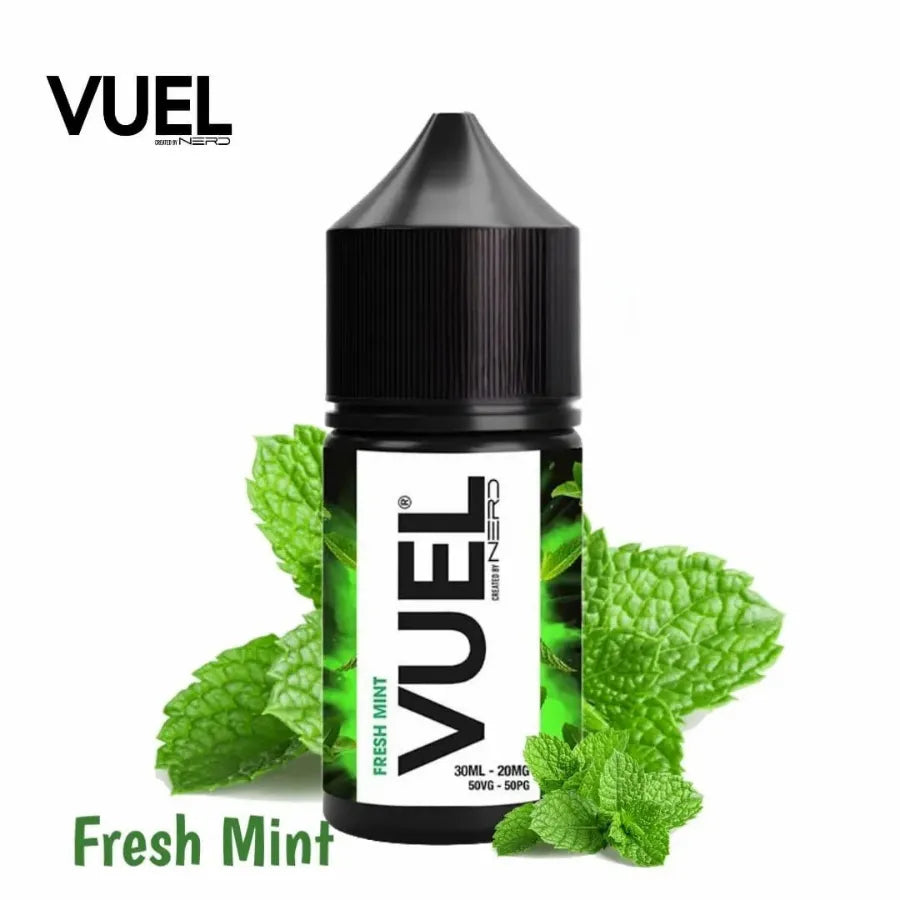 Fresh Mint - VUEL Nerd 30ml Salt Nicotine Created By Fraxlabs Nerd in UAE