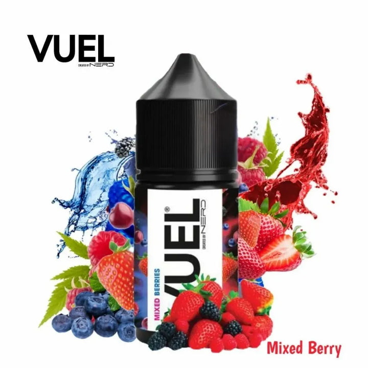 Mixed Berry- VUEL Nerd 30ml Salt Nicotine Created By Fraxlabs Nerd in UAE