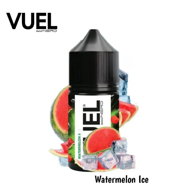 Watermelon Ice- VUEL Nerd 30ml Salt Nicotine Created By Fraxlabs Nerd in UAE