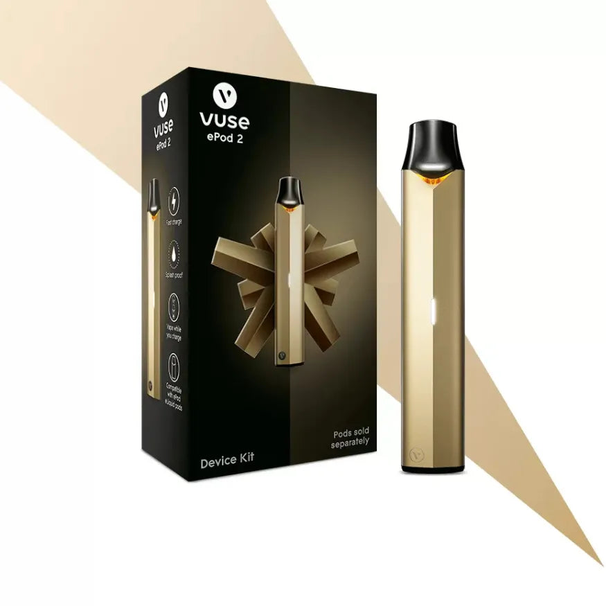 Vuse ePod 2 Gold Device Kit in Dubai, UAE Vape Shop Online in Dubai Vuse ePod 2 Gold Device Kit in Dubai, UAE Vape Shop Online in Dubai