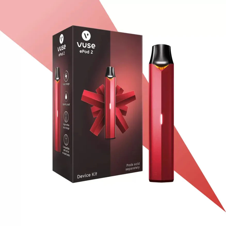 Red - Vuse ePod 2 Gold Device Kit in Dubai, UAE