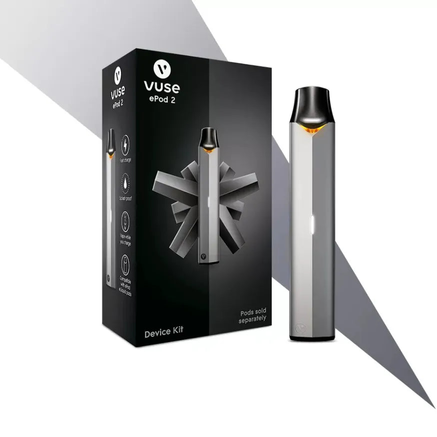 Silver - Vuse ePod 2 Gold Device Kit in Dubai, UAE