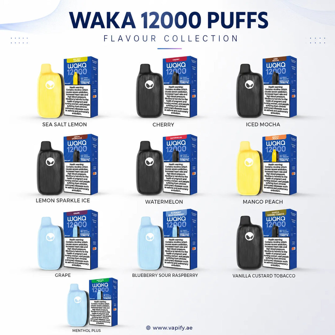 Waka Nova 12000 Puffs 18mg Disposable Vape