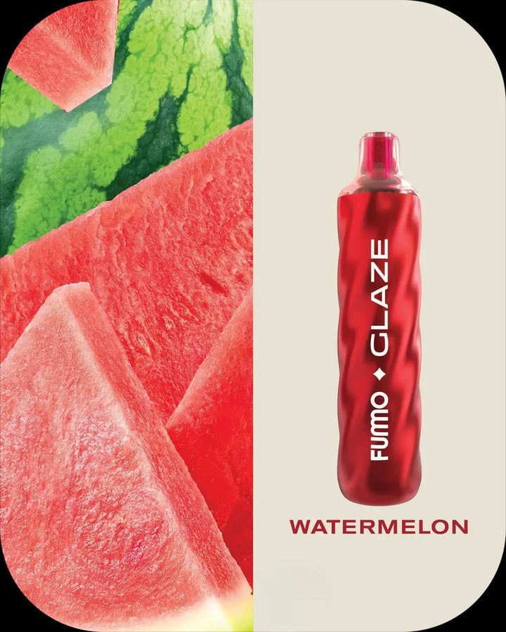 Watermelon -FUMMO Glaze 4500 Puffs Disposable Vape 20mg Nicotine in Dubai, UAE