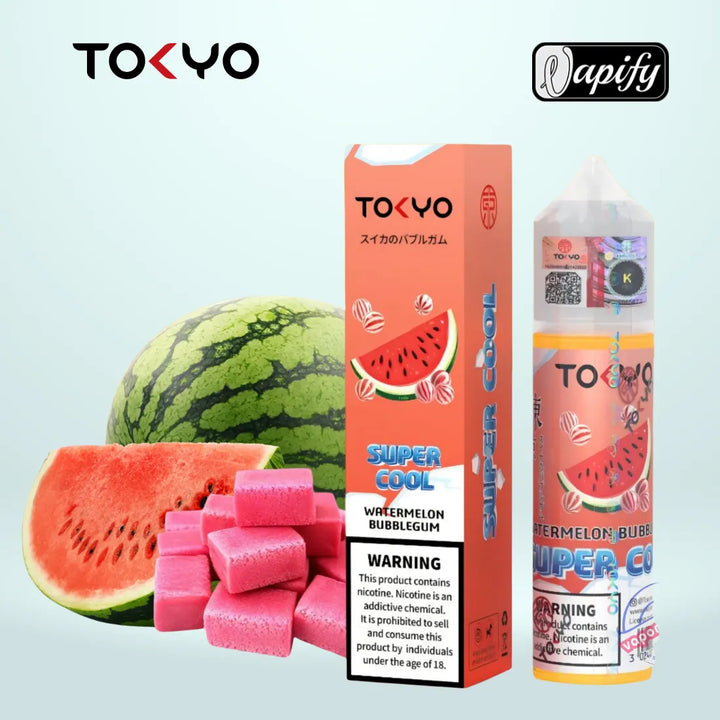 Watermelon Burst - Tokyo Super Cool 60ml E-liquid in Dubai, UAE