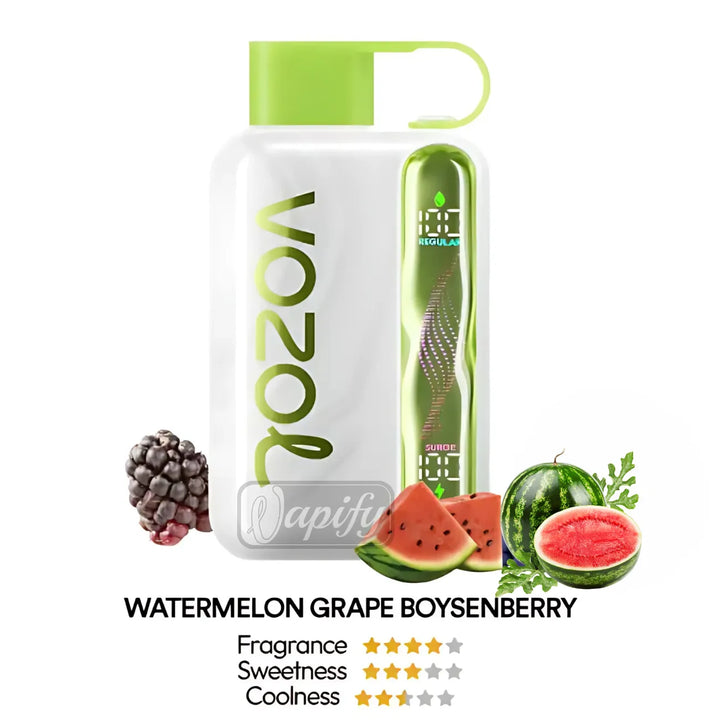 Watermelon Grape Boysenberry -  Vozol Star 40000 Puffs Disposable Vape Dual Mode in Dubai, UAE
