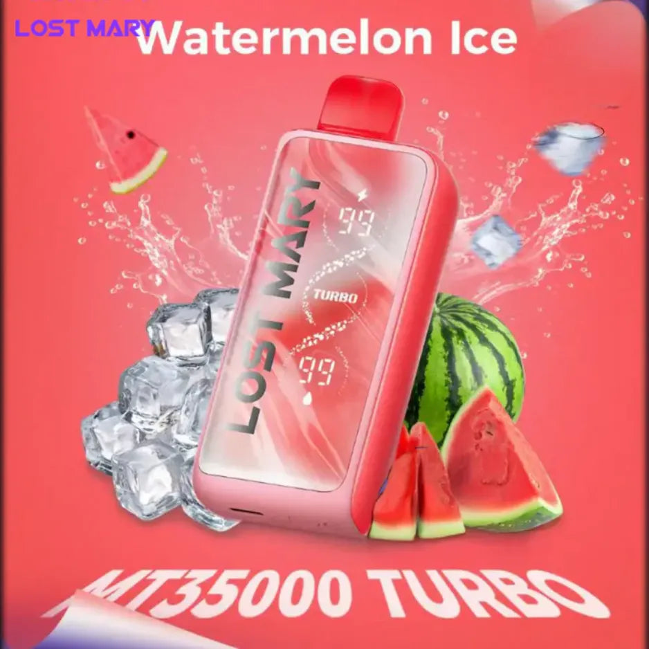 Watermelon Ice  - Lost Mary MT35000 Puffs Disposable Vape 50mg in Dubai, UAE 