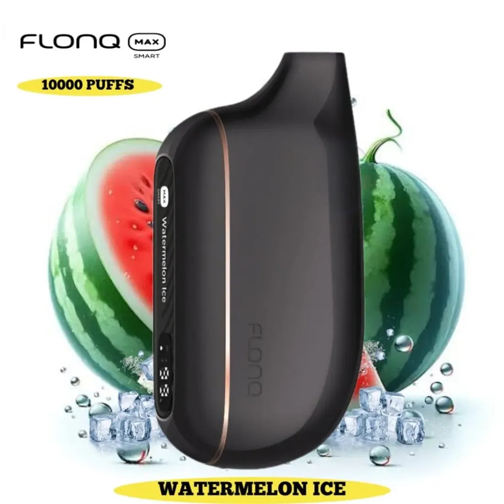 Watermelon Ice  - Malaki Flonq Max Smart 10000 Puffs Disposable Vape 20mg in Dubai, UAE