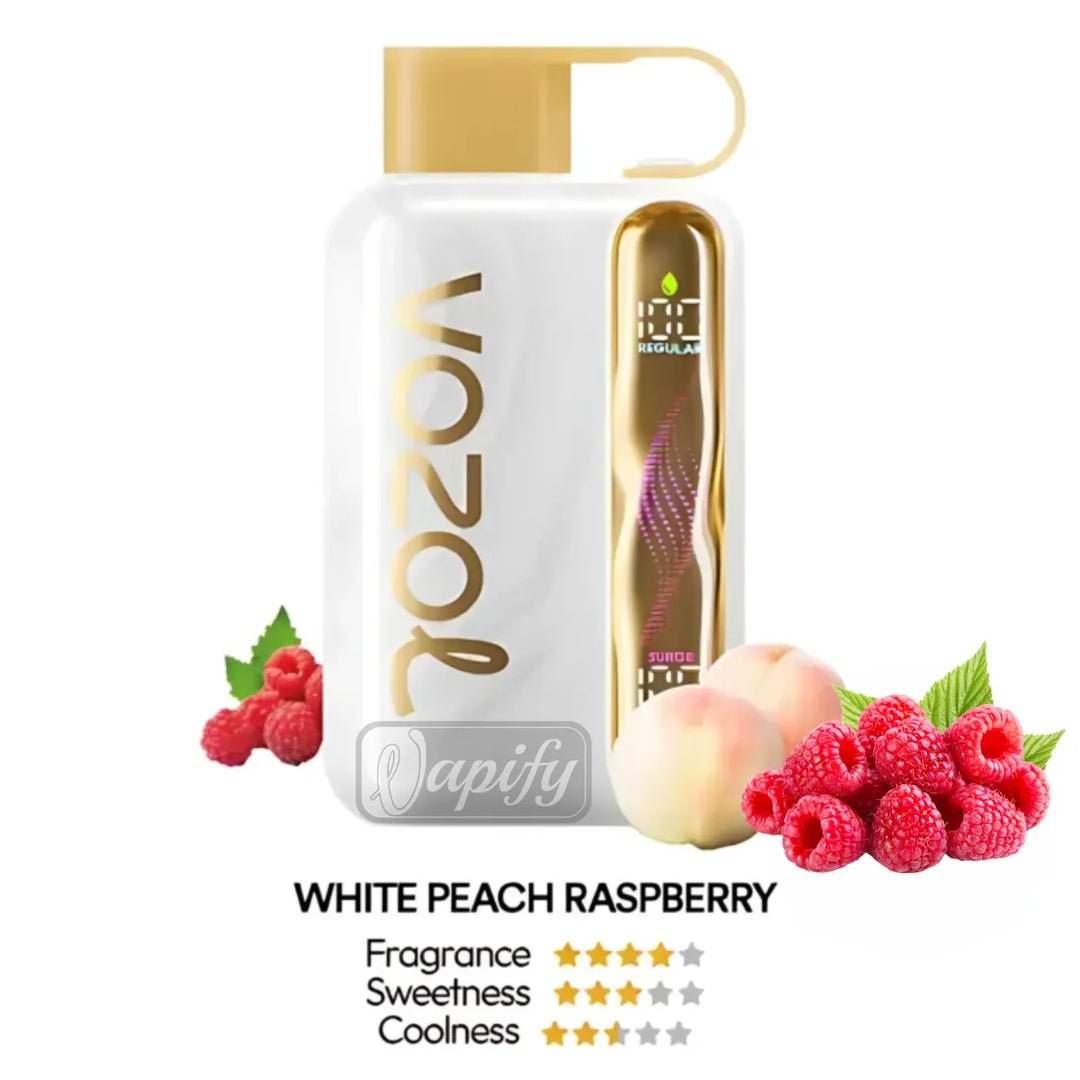 White Peach Raspberry -  Vozol Star 40000 Puffs Disposable Vape Dual Mode in Dubai, UAE