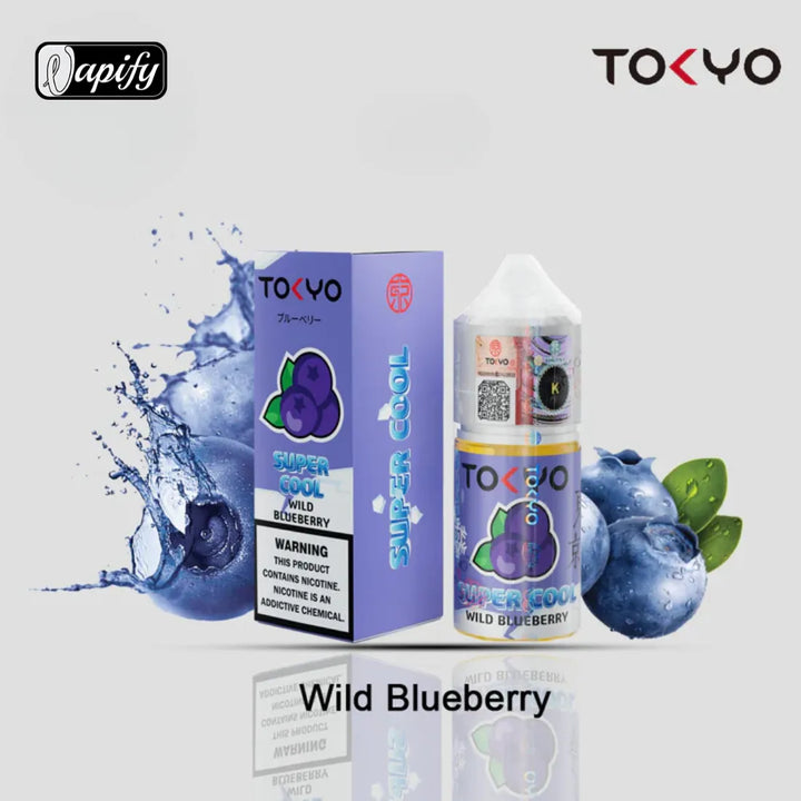 Wild Berry -Tokyo Super Cool Saltnic 30ml E-liquid 30mg & 50mg in Dubai, UAE