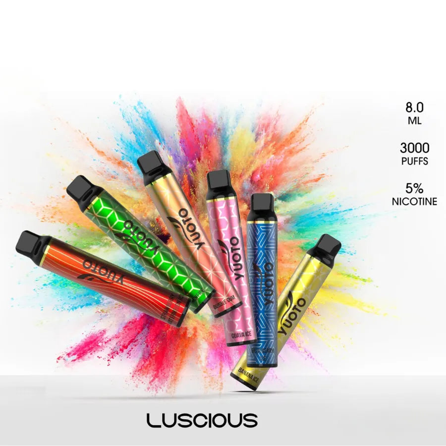 Best  Yuoto Luscious 3000 Puffs Disposable Vape in Dubai, UAE