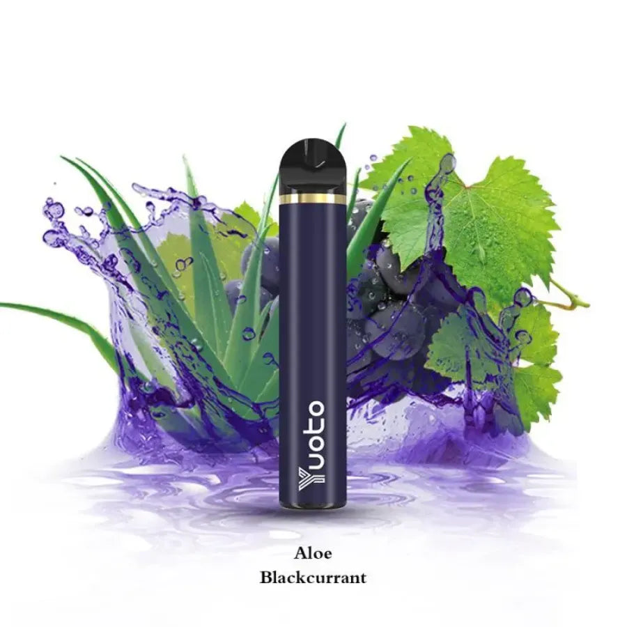 Aloe Blackcurrant - Yuoto 1500 Puffs Disposable Vape in Dubai, UAE
