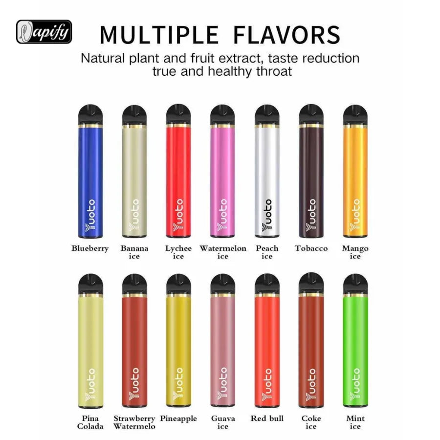 Best Yuoto 1500 Puffs Disposable Vape in Dubai, UAE