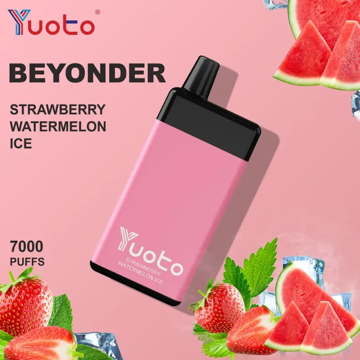Yuoto Beyonder 7000 Puffs -Strawberry Watermelon Ice 
