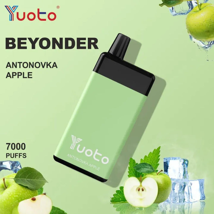 Yuoto Beyonder 7000 Puffs - Antonovka Apple