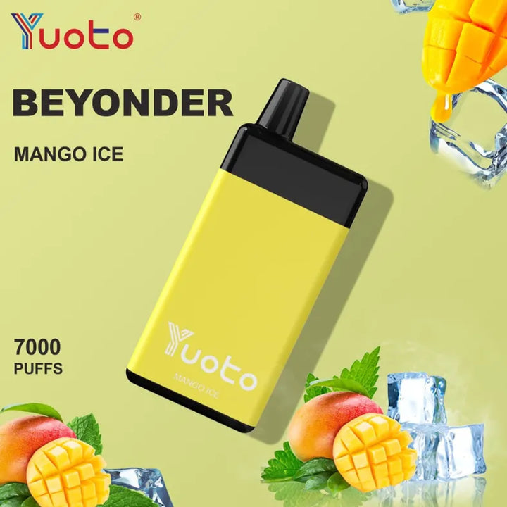 Yuoto Beyonder 7000 Puffs - Mango Ice 