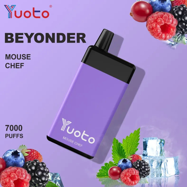 Yuoto Beyonder 7000 Puffs - Mouse Chef