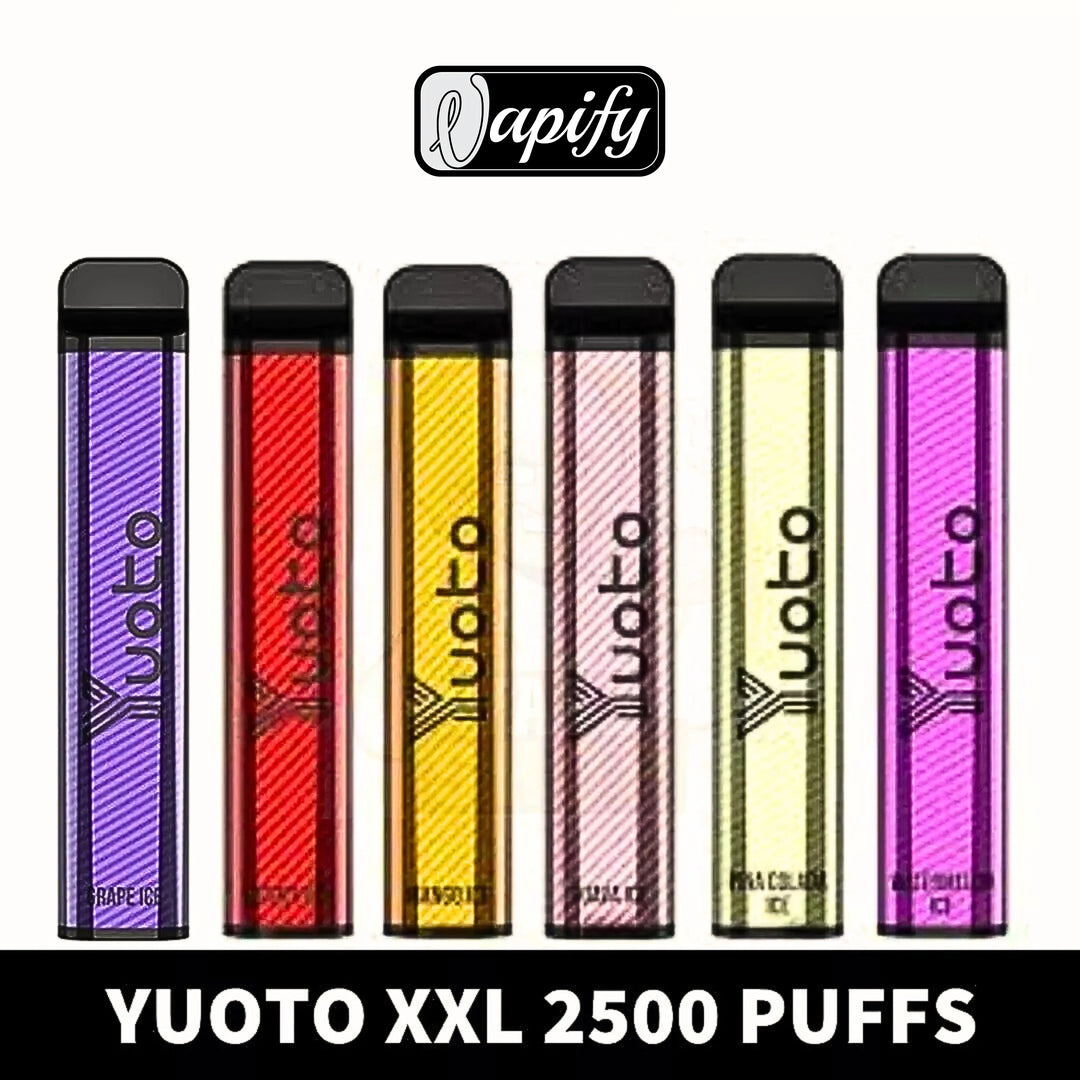 Best Yuoto XXL Disposable Vape 2500 Puffs

