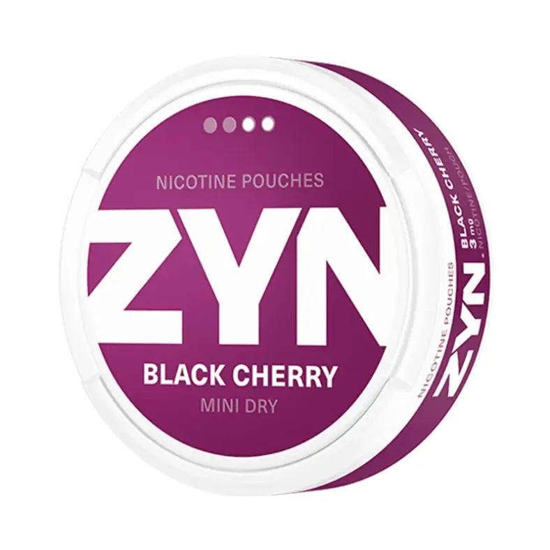 Black Cherry Mini Dry  - Zyn Nicotine Pouches In Dubai, UAE