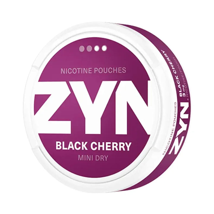 Black Cherry Mini Dry  - Zyn Nicotine Pouches In Dubai, UAE
