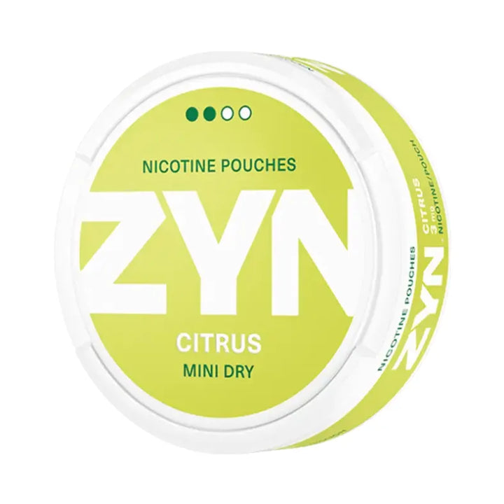 Citrus Mini Dry Medium  - Zyn Nicotine Pouches In Dubai, UAE