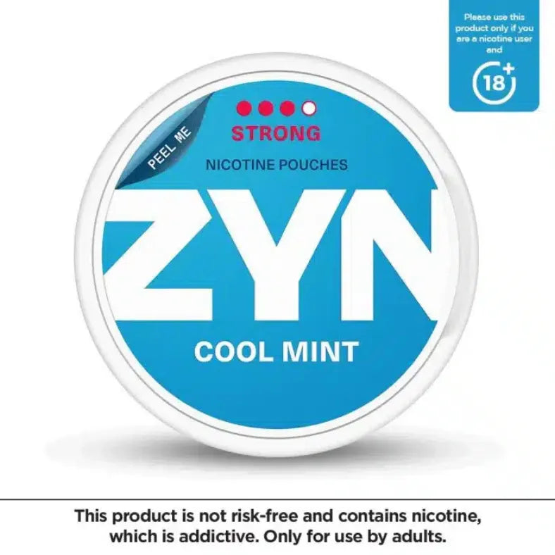 Cool Mint Strong  - Zyn Nicotine Pouches In Dubai, UAE