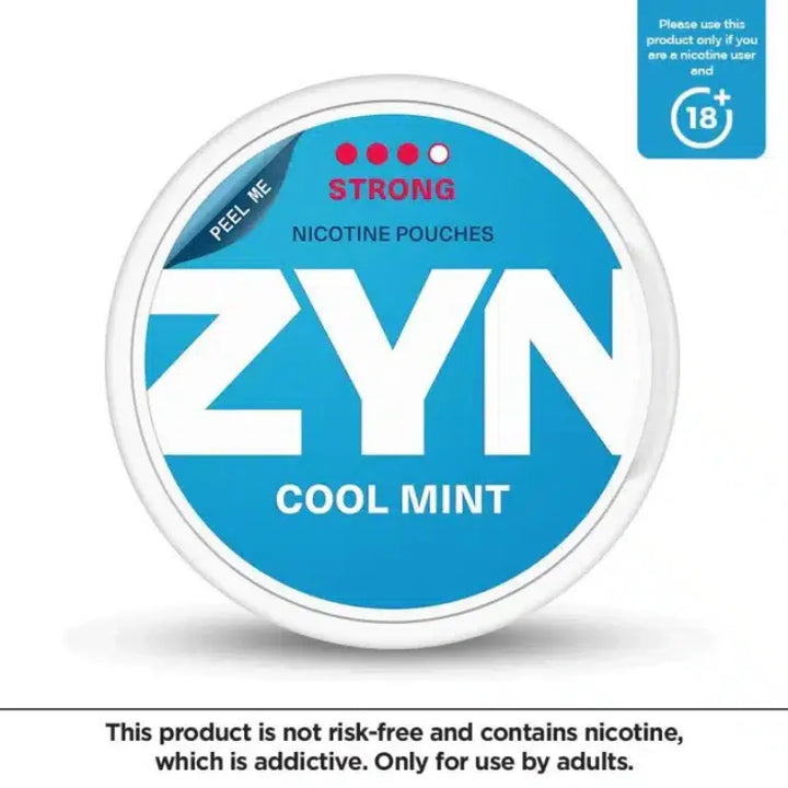 Cool Mint Strong  - Zyn Nicotine Pouches In Dubai, UAE