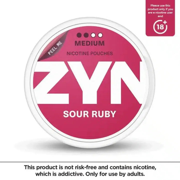 Sour Ruby  - Zyn Nicotine Pouches In Dubai, UAE