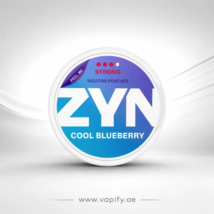 Zyn Cool Mint Strong, Medium, Blueberry Strong
