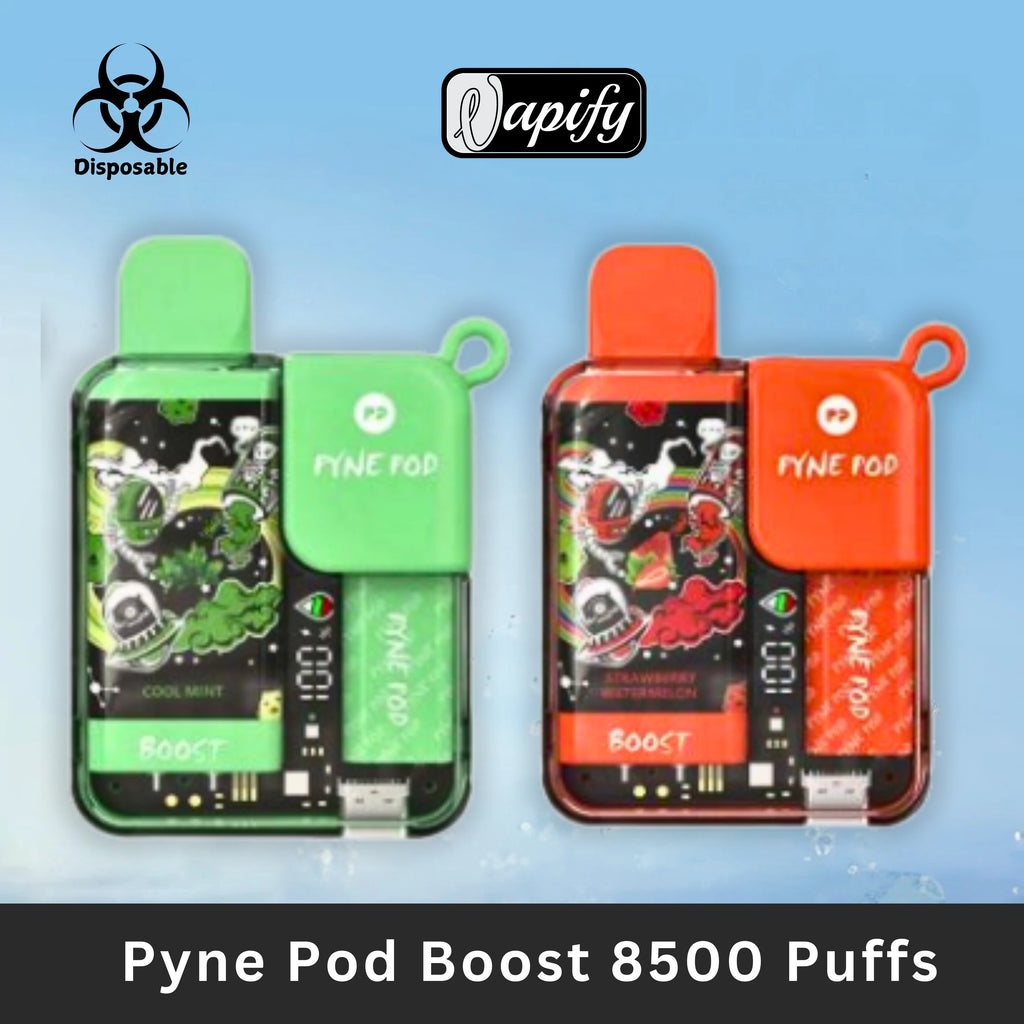 pyne pod boost 8500 puffs disposable vape Pyne Pod Boost 8500 Disposable Vape Review main image 1