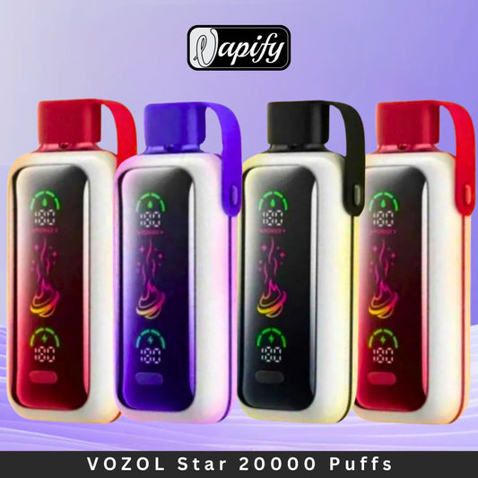 VOZOL Star 20000 Puffs Disposable Vape 20mg & 50mg in Dubai, UAE