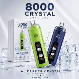 Al Fakher Crown Bar Crystal 8000 Puffs in UAE