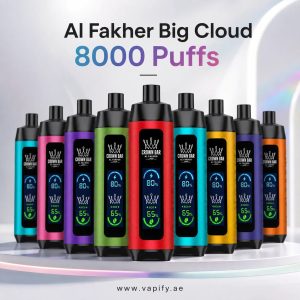 Al Fakher Vape Crown Bar 8000 in UAE