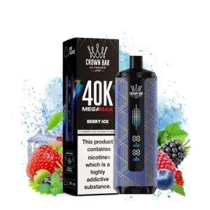 Berry Ice - Crown Bar Al Fakher Mega Max 40000 Puffs in Dubai, UAE