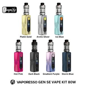 Vaporesso GEN SE 80W box mod kit with iTank T sub-ohm tank