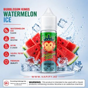 Bubble Gum Kings Watermelon Ice 60ml by Dr. Vapes