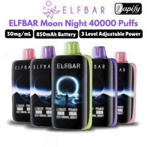 Best ELFBAR Moon Night 40000 Puffs Disposable Vape 50mg in Dubai, UAE