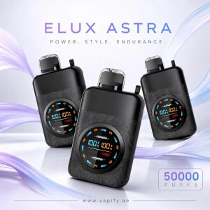 Elux Astra 50000 Puffs Disposable Vape 50MG in the UAE