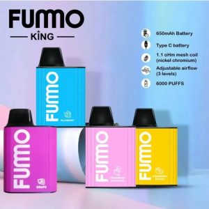 Fummo King 6000 Puffs 2% Nicotine Rechargeable Disposable Vape