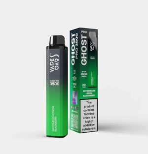 Lemon Black Berry - Vapes Bars Ghost Pro 3500 Puffs Disposable Vape 2% Nicotine in Dubai, UAE