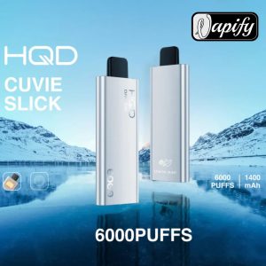 HQD Cuvie Slick6000 Puffs Disposable Vape 2% Nicotine in Dubai, UAE