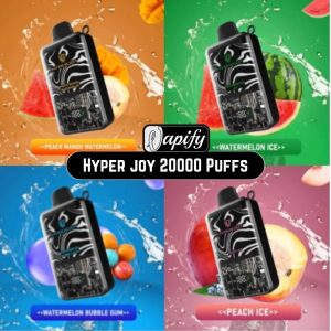 Hyperjoy 20000 Puffs Disposable Vape 5% Nicotine in Dubai, UAE