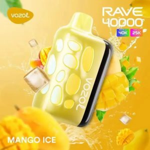 Mango Ice - VOZOL Rave 40000 Puffs Disposable Vape 50mg in Dubai, UAE