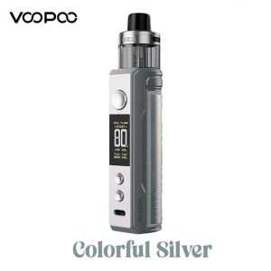 Colorful Silver - VOOPOO Drag X2 Pod Kit 80W in Dubai, UAE