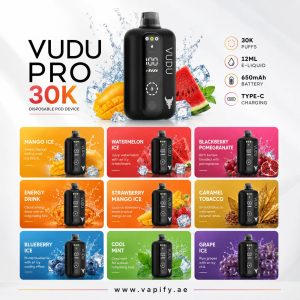 VUDU Pro 30000 Puffs 20MG Disposable Vape