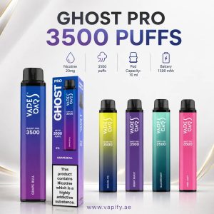 Vapes Bars Ghost Pro 3500 Puffs 20MG