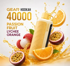 Vozol Gear Hookah passion fruit lychee orange