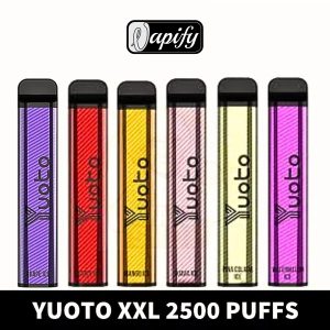 Best Yuoto XXL Disposable Vape 2500 Puffs
