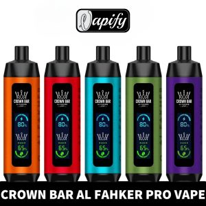 Crown Bar Al Fakher Pro 8000 Puffs Dual Mode Disposable Vape in Dubai, UAE