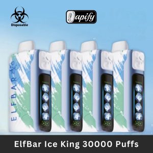Elf Bar Ice King Disposable Vape 30000 Puffs 50mg Nicotine in Dubai, UAE